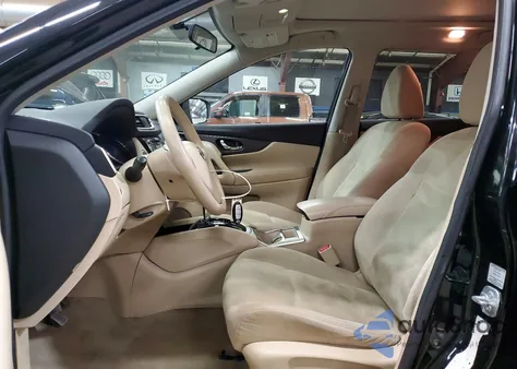 2014 Niss Rogue из США, поврежденный, VIN 5N1AT2MV5EC774937